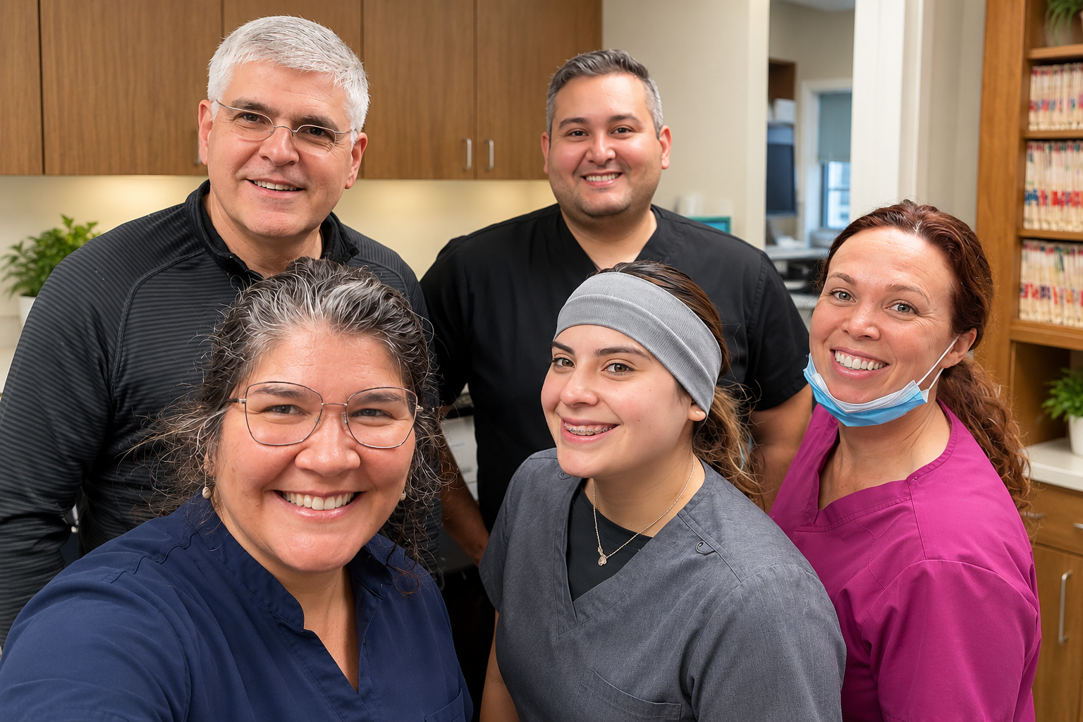 Dr. Alexandra Jaquery with the Fresh Smile Watsonville team